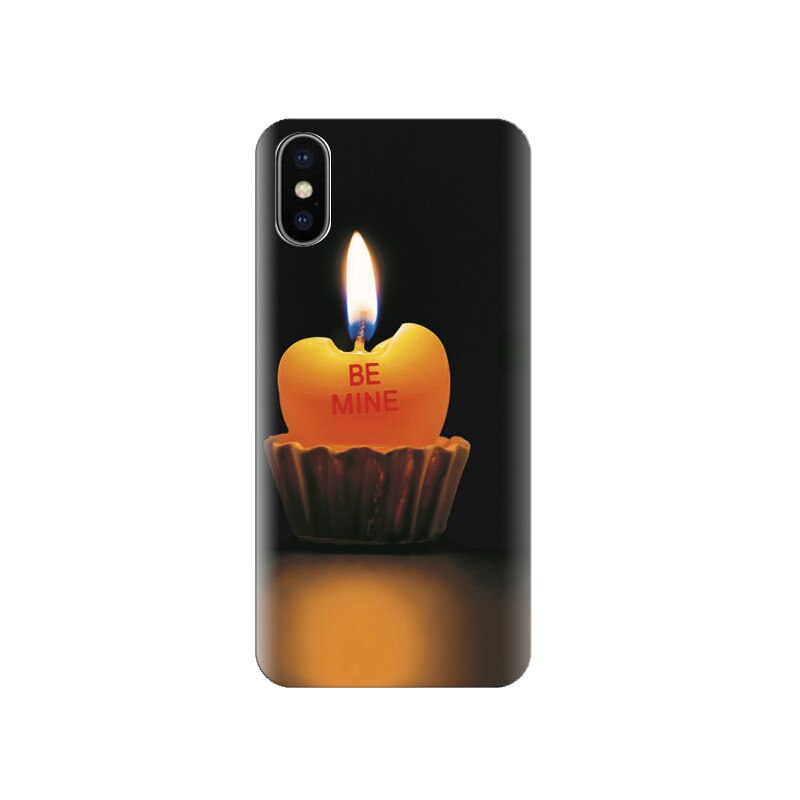 Husa silicon IPHONE X Be Mine Sweetheart Photos