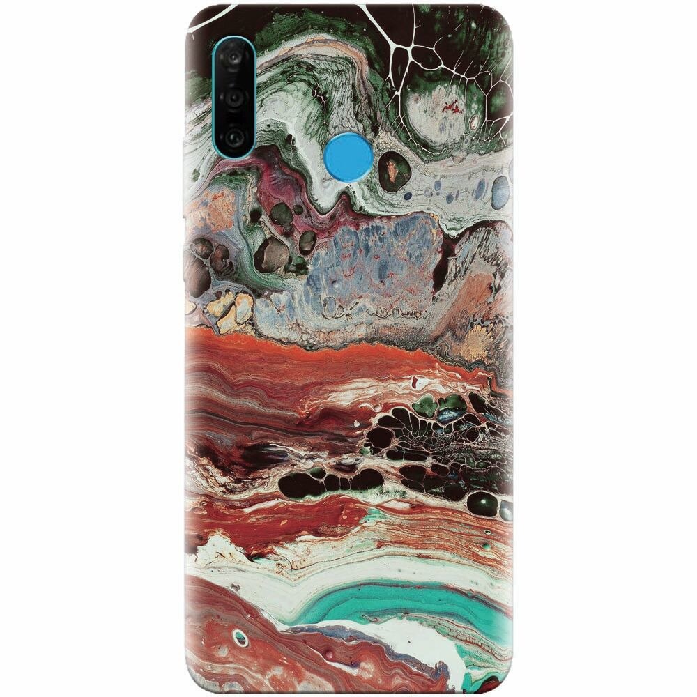 Husa silicon pentru Huawei P30 Lite, Abstract 104