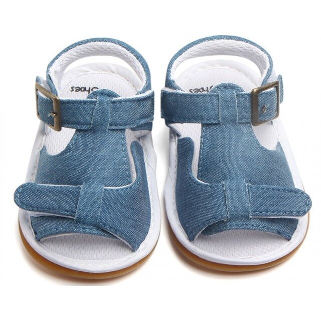 Sandalute baietei albastre