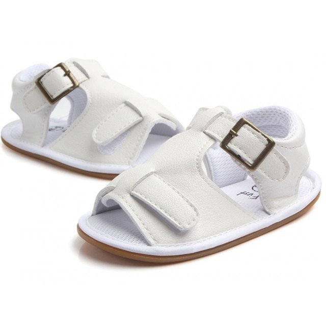 Sandalute baietei albe