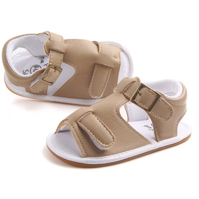 Sandalute baietei crem