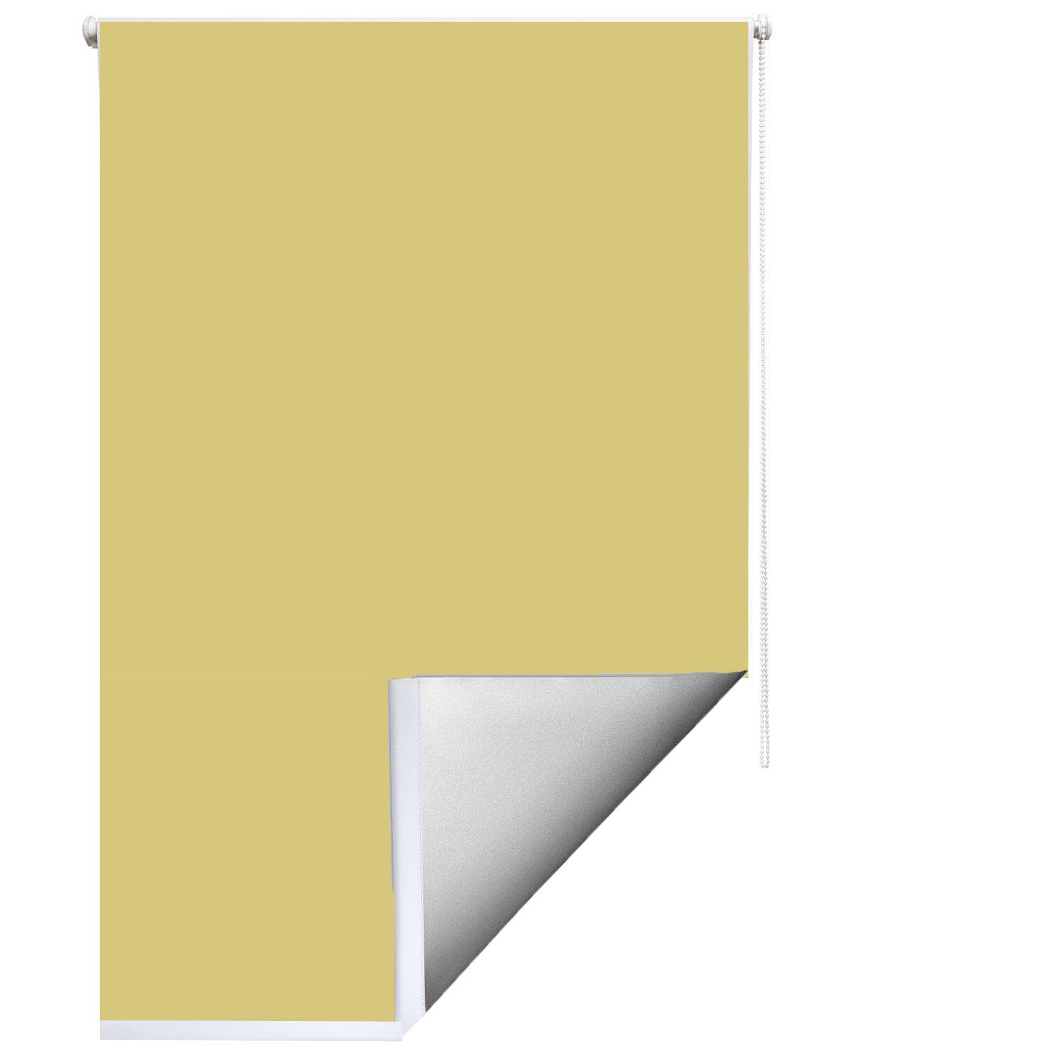 Jaluzea tip Rulou material BKS 17 REFLEXIV, culoare Galben pai , dim. panza 740 mm x 1300 mm