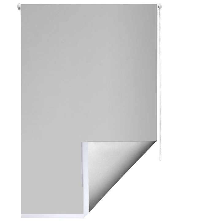 Jaluzea tip Rulou material BKS 54 REFLEXIV, culoare GRI , dim. panza 540 mm x 1300 mm