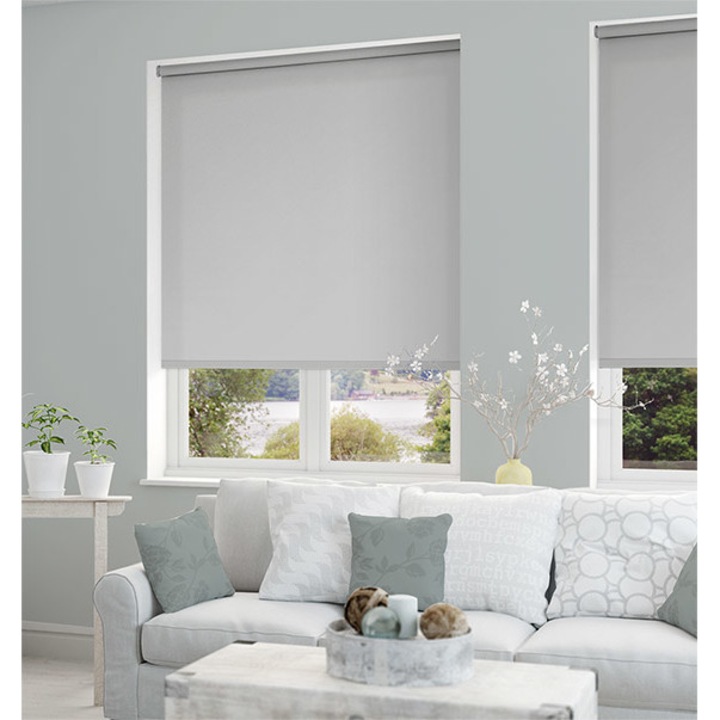 Jaluzea tip Rulou material BKS 54 REFLEXIV, culoare GRI , dim. panza 700 mm x 1300 mm