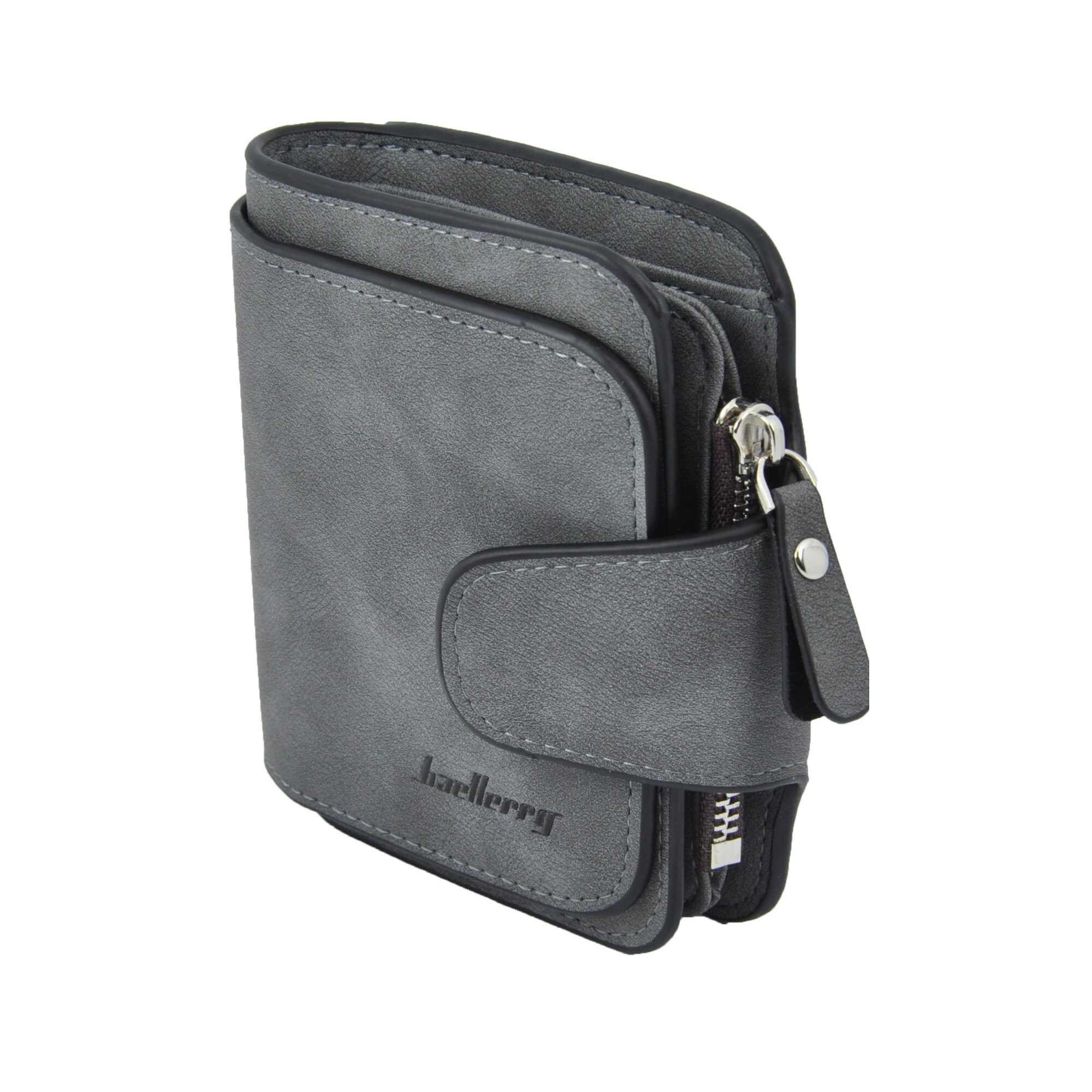 Portofel pentru femei Baellerry Short, Gri inchis