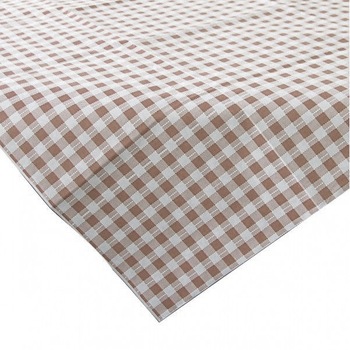 Fata de masa carouri alb/maro 140x140 cm, FM-140-140-1 Fata de masa carouri alb/maro 140x140 cm, FM-140-140-1