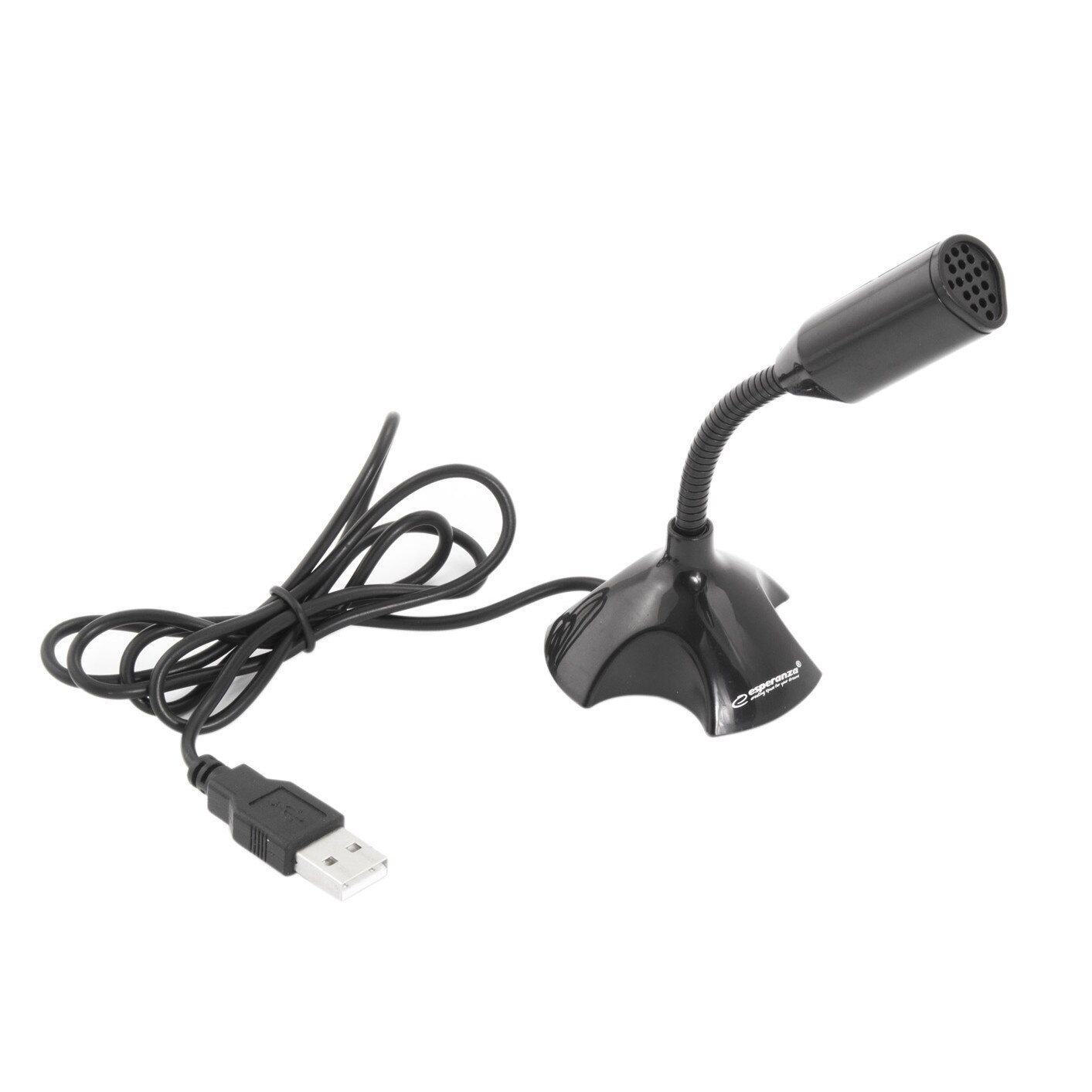 hurt ankle Gum Microfon pentru PC si laptop cu USB, lungime cablu 1m, negru - eMAG.ro