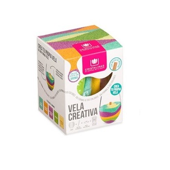 Kit complet Lumanare creativa Cristalinas 5*35 gr Kit complet Lumanare creativa Cristalinas 5*35 gr