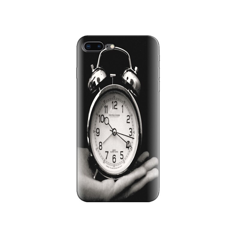 Husa Iphone 7 Plus Black And White Clock