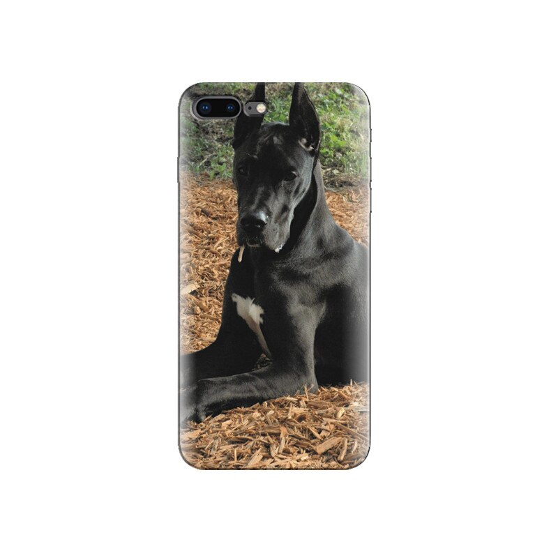 Husa Iphone 7 Plus Black German Dog 640 X 1136S