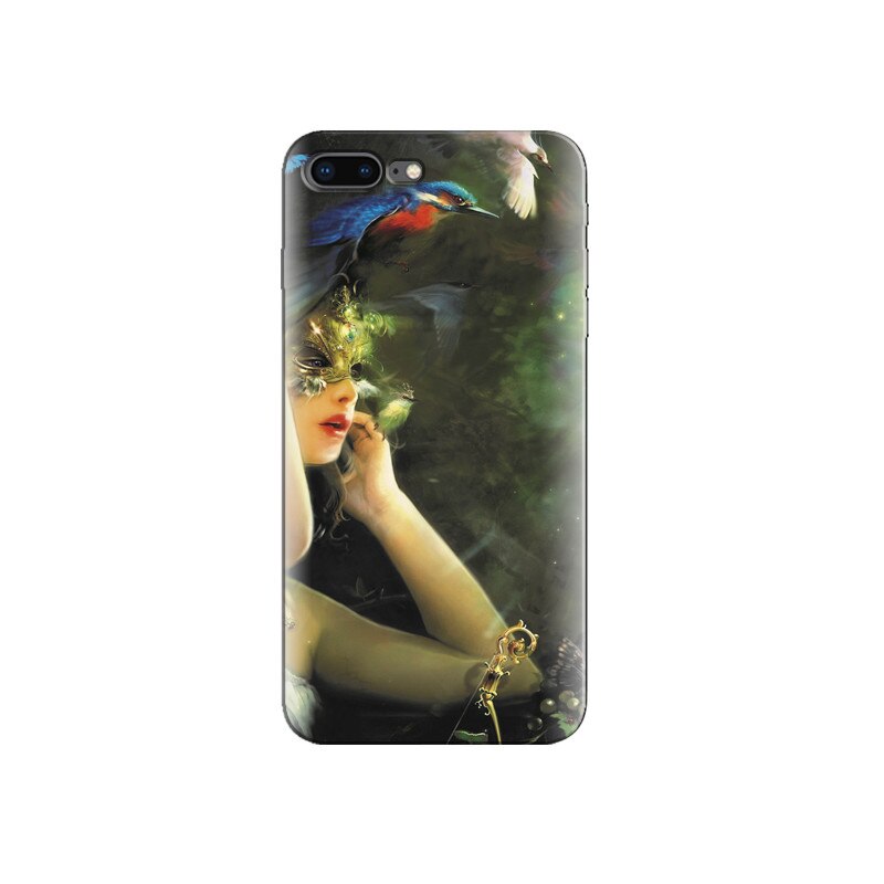 Husa Iphone 8 plus Birds With Beautiful Girl Fantasy Art