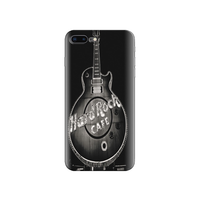 Husa Iphone 7 Plus Black And White Guitar