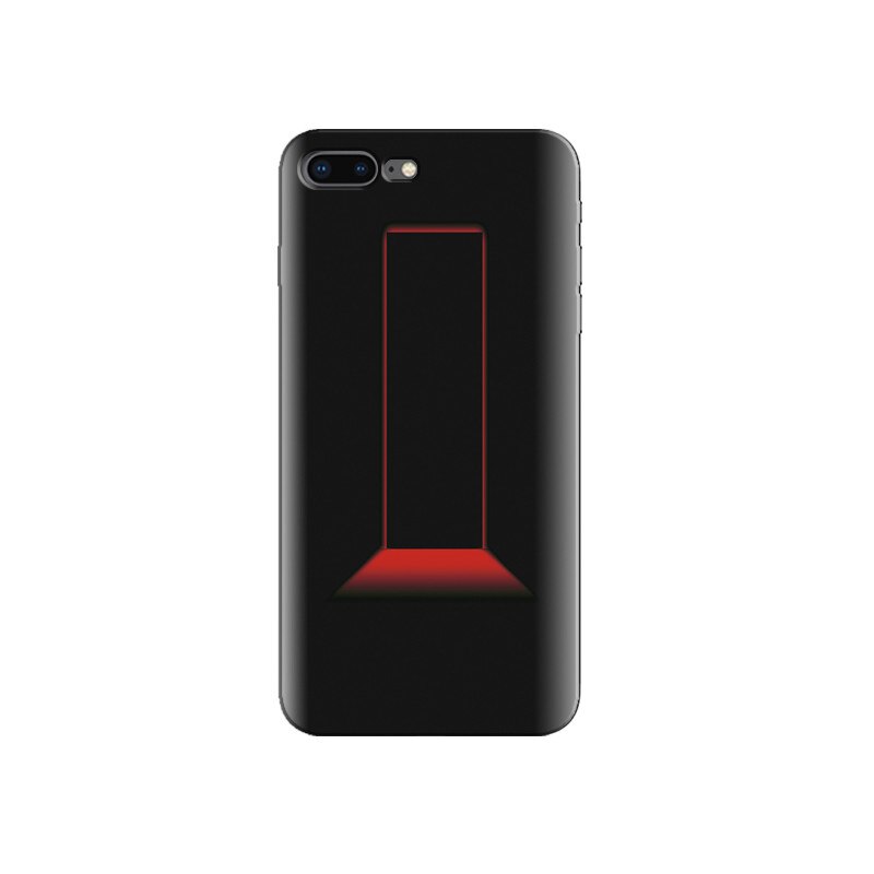 Husa Iphone 7 Plus Black And Red Line