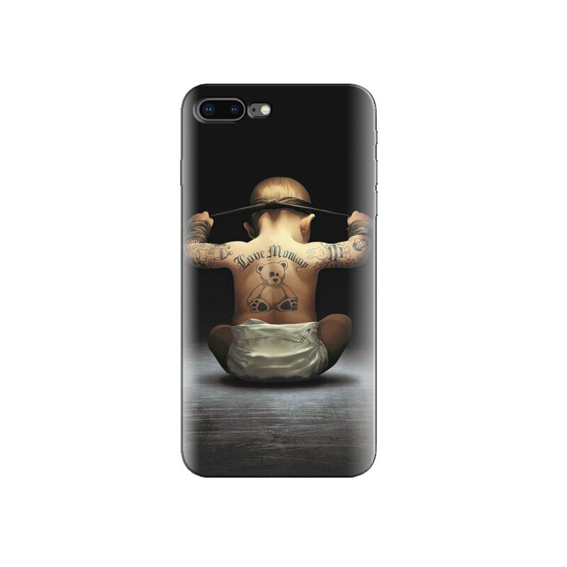 Husa Iphone 7 Plus Body Builder Cute Baby Tattoo S Resolution X
