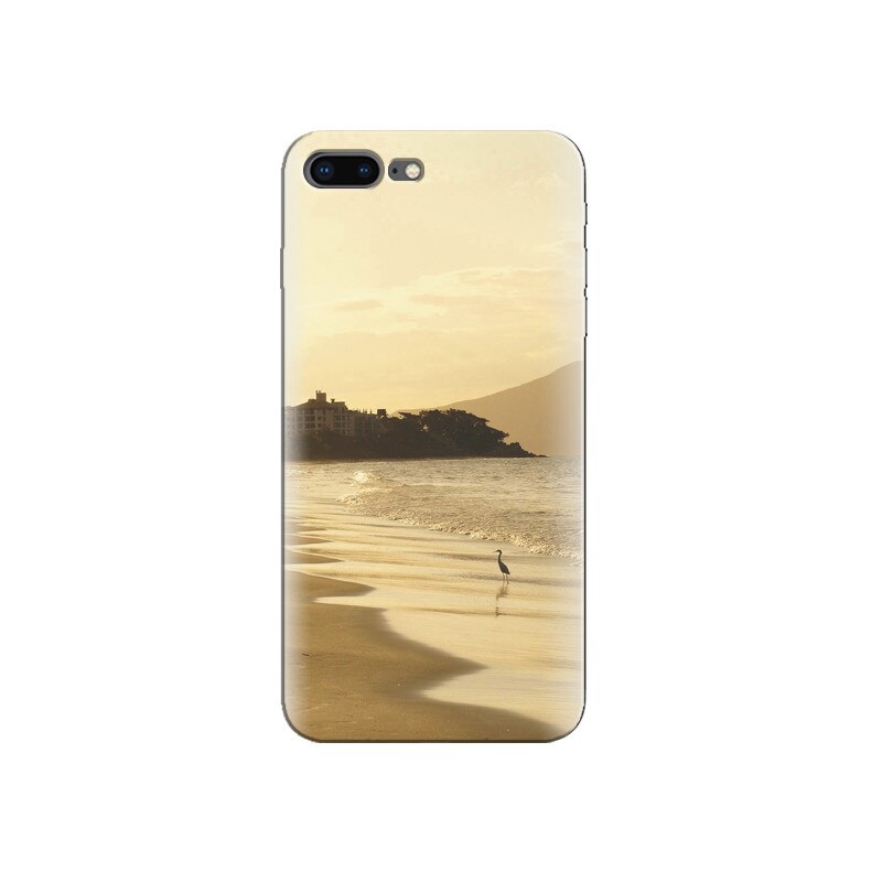 Husa Iphone 7 Plus Bird At Seashore Beach Hd Backgrounds