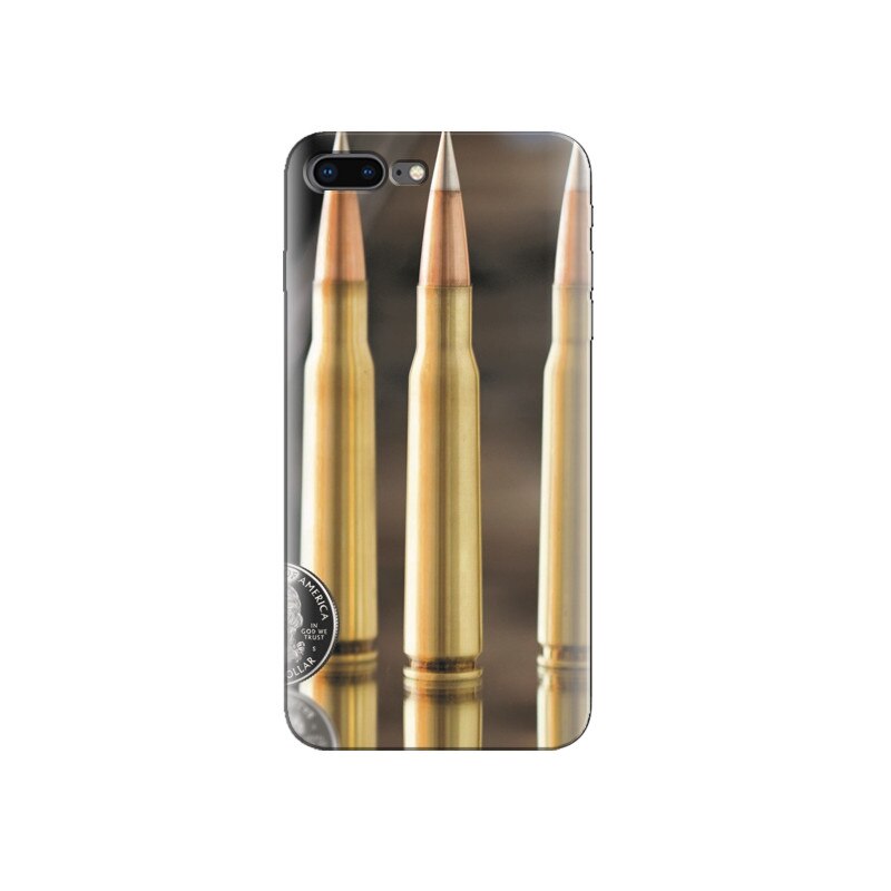 Husa Iphone 7 Plus Bullets And Dollar Coin