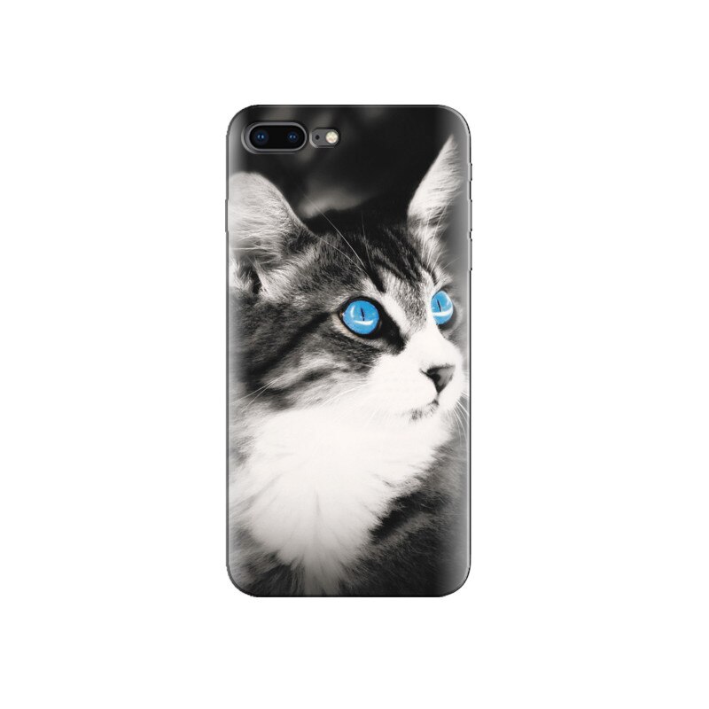 Husa Iphone 7 Plus Blue Eyes Beautiful Cat40 X 1136