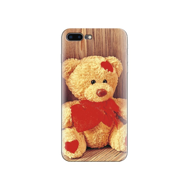 Husa Iphone 7 Plus Brodwn Teddy Bear Gift For Saint Valentines Day Hd Pics