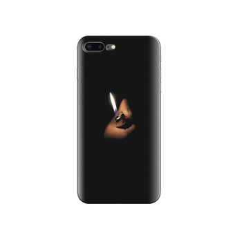 Husa Iphone 7 Plus Black With Lighter Husa Iphone 7 Plus Black With Lighter
