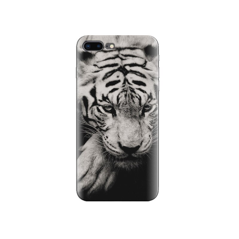 Husa Iphone 7 Plus Black And White Tiger Awesome