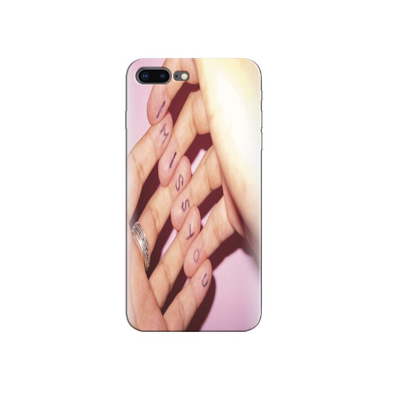 Husa Iphone 7 Plus I Miss You Writing On Fingers
