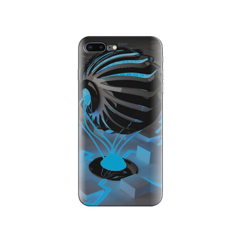 Husa Iphone 7 Plus Latest Blue Lightings For