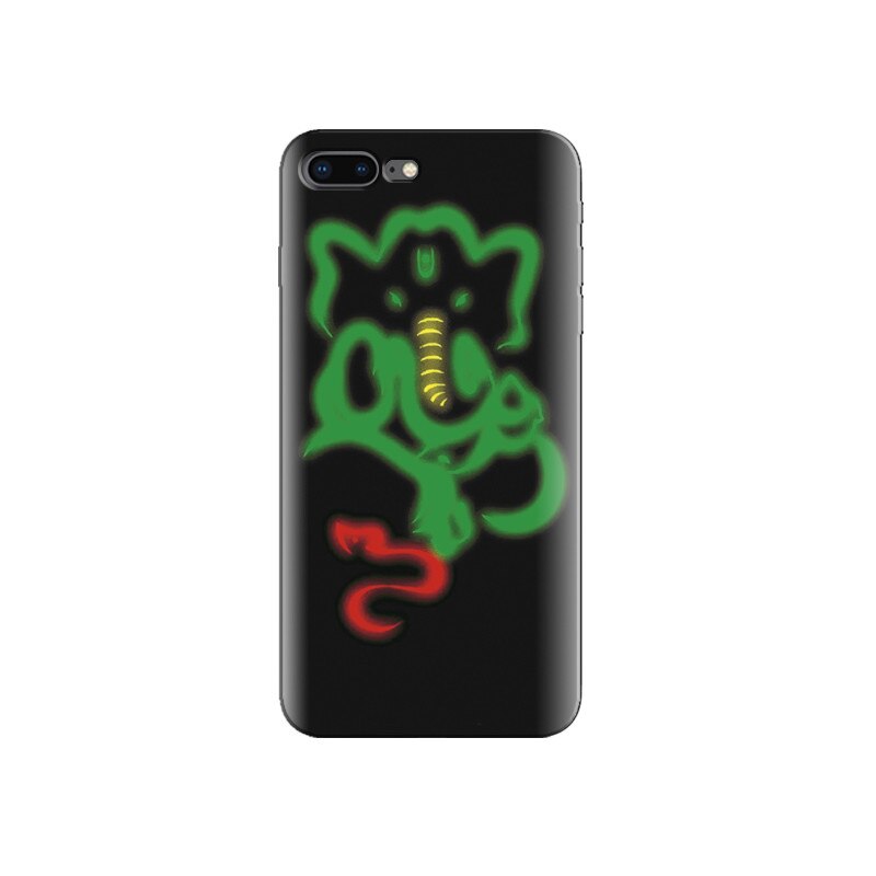 Husa Iphone 7 Plus Line Art Of Lord Ganesha In Multicolor Hqs