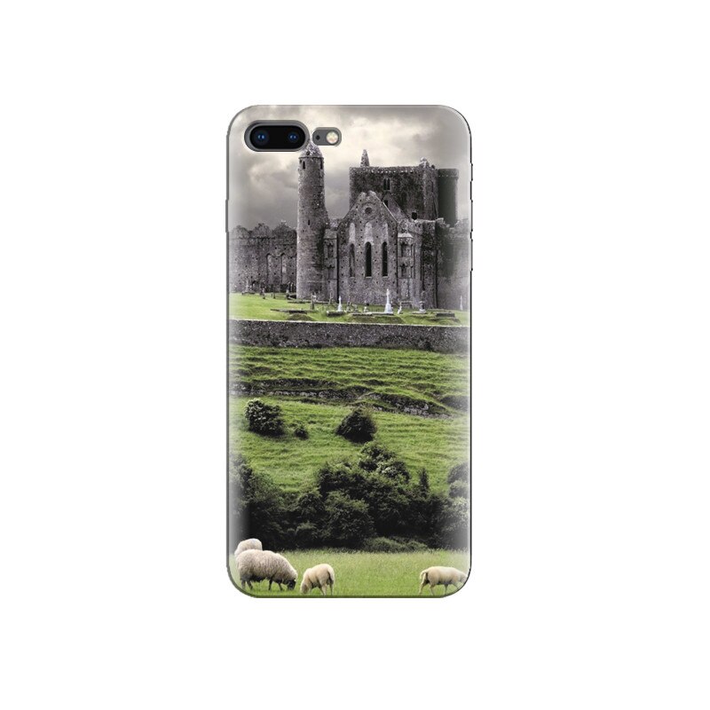 Husa Iphone 8 plus Ireland Landscape With Sheep And Castle