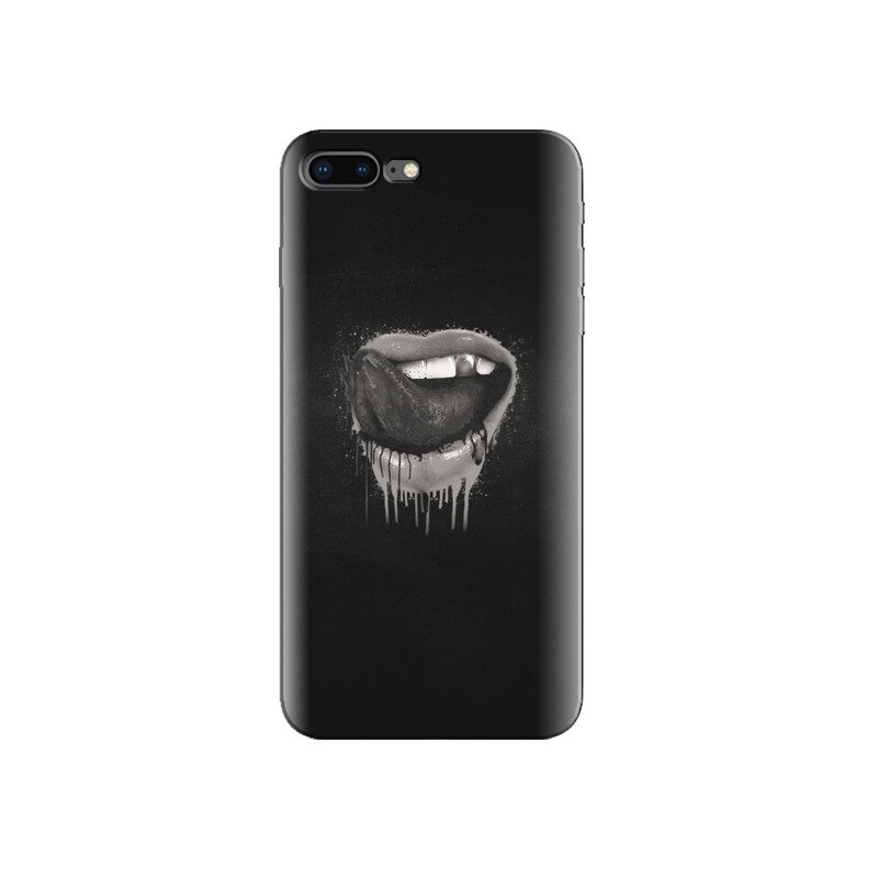 Husa Iphone 7 Plus Hot Lips With Black Background Hd Images