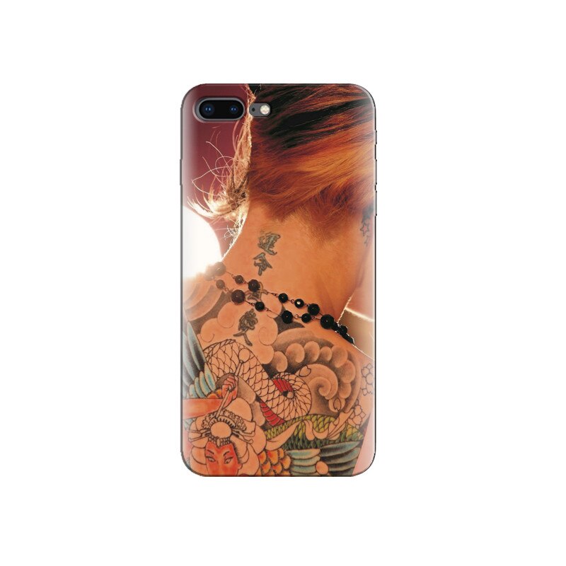 Husa Iphone 8 plus Tattooed Girl S Back