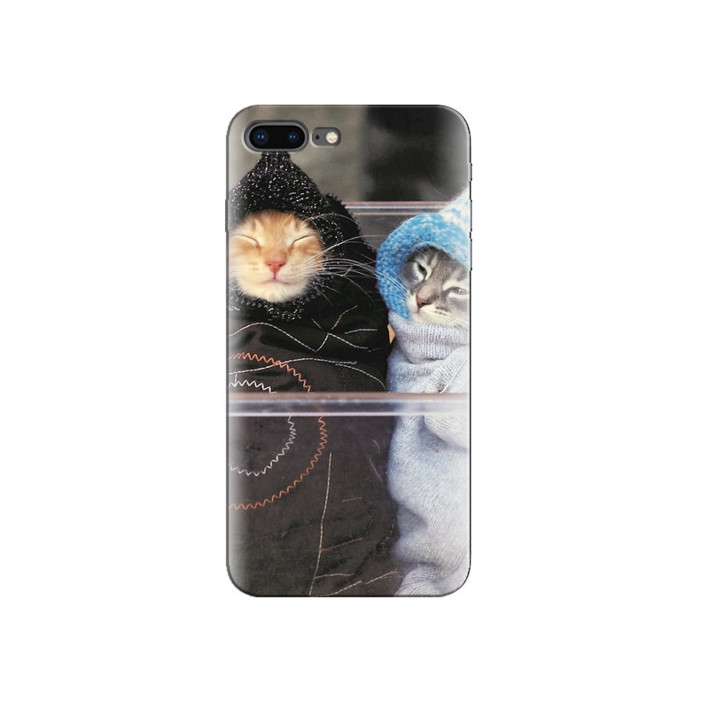 Husa Iphone 7 Plus Very Cute Cat Animal Latest