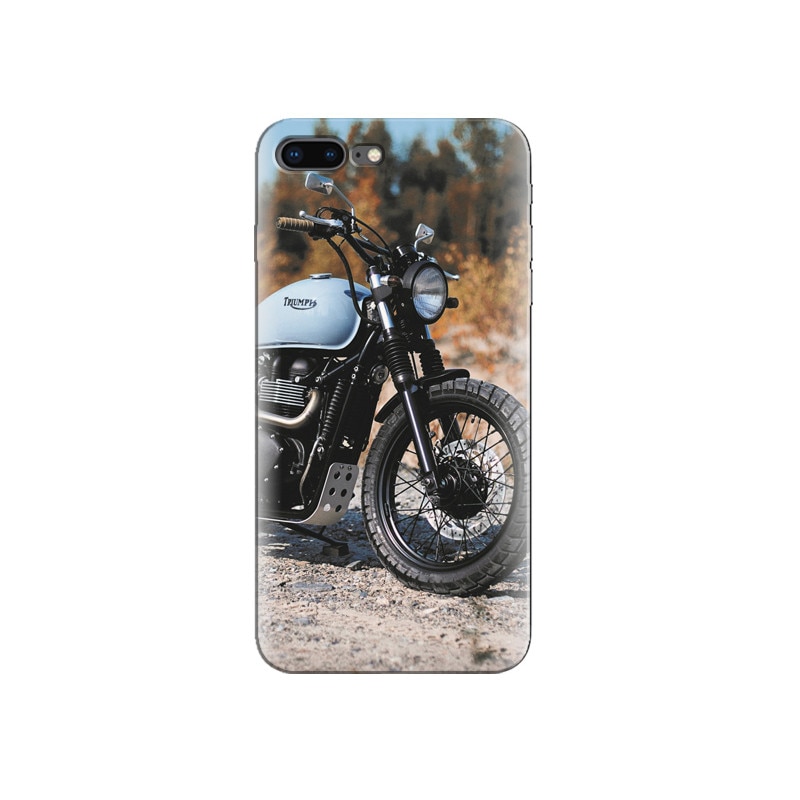Husa Iphone 8 plus Triumph Bonneville Old Bike Style