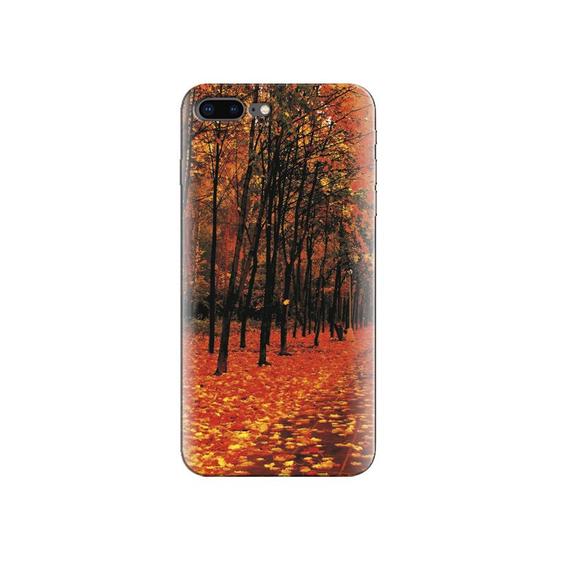 Husa Iphone 7 Plus Autumn Avenue Orange Tree Nature