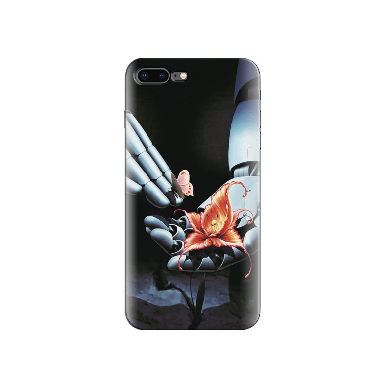 Husa Iphone 8 plus Art Robot Hand With Flower