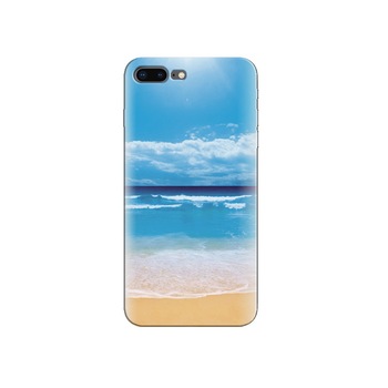 Husa Iphone 7 Plus Beautiful Blue Sky And Sea Beach Husa Iphone 7 Plus Beautiful Blue Sky And Sea Beach