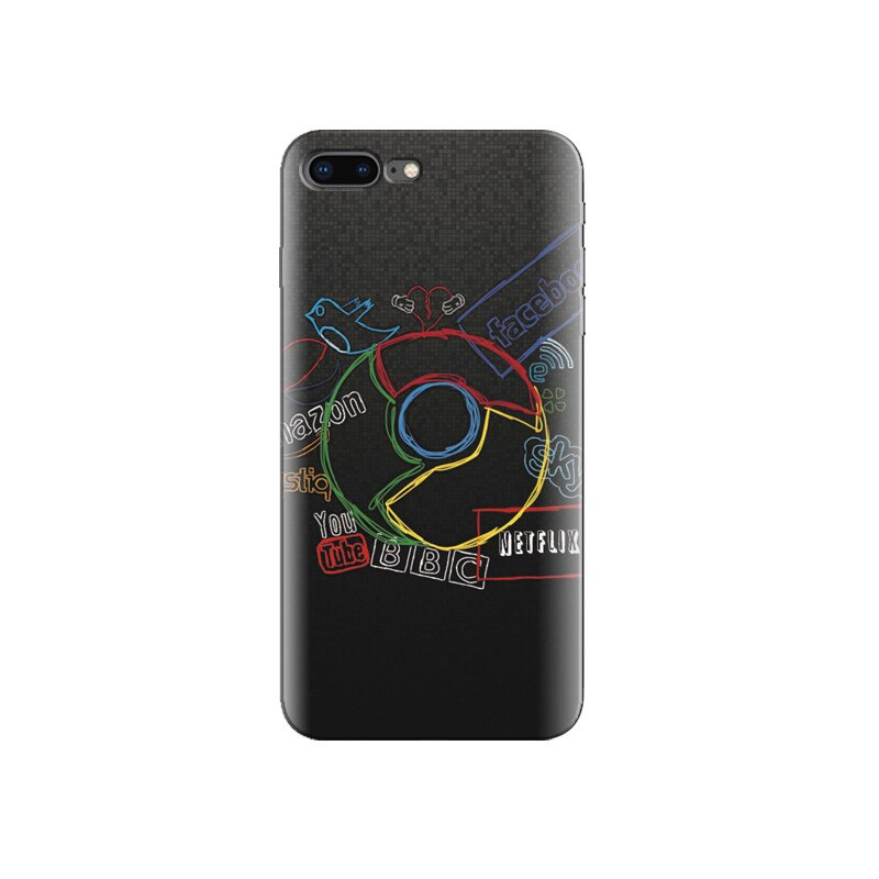 Husa Iphone 8 plus Chrome And Social Networks