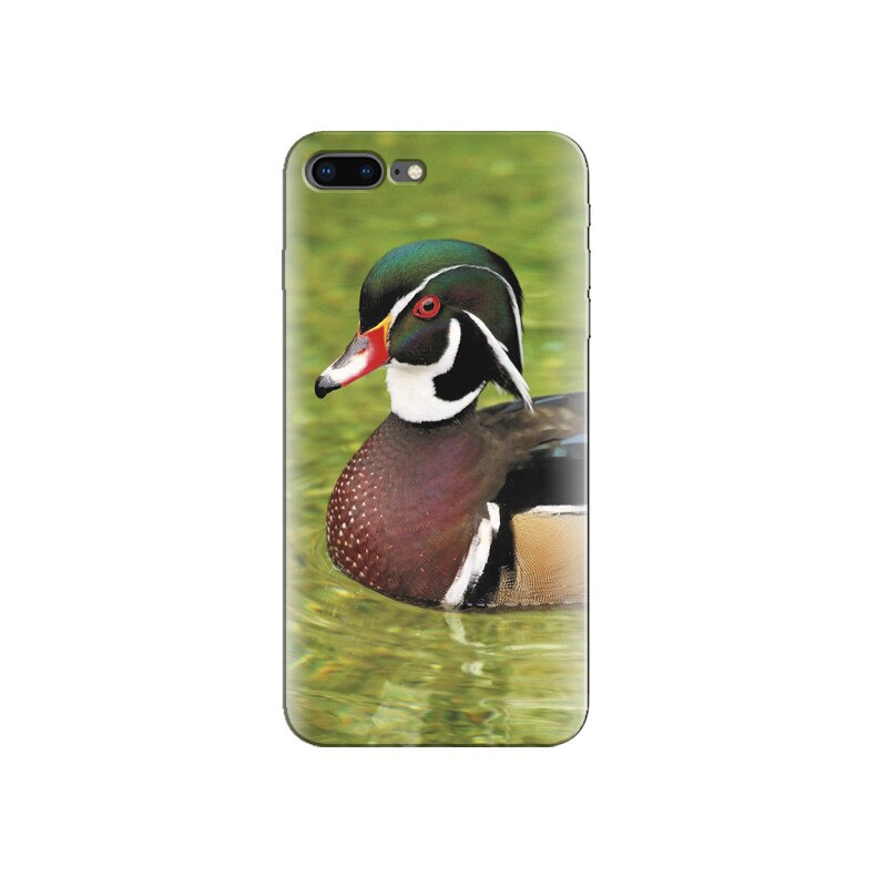 Husa Iphone 8 plus Colourful Duck On Green Water