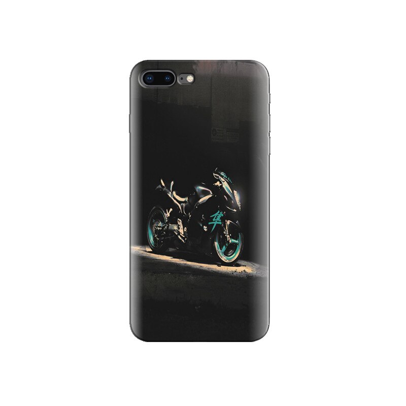 Husa Iphone 8 plus Cool Black Bike High Definitions