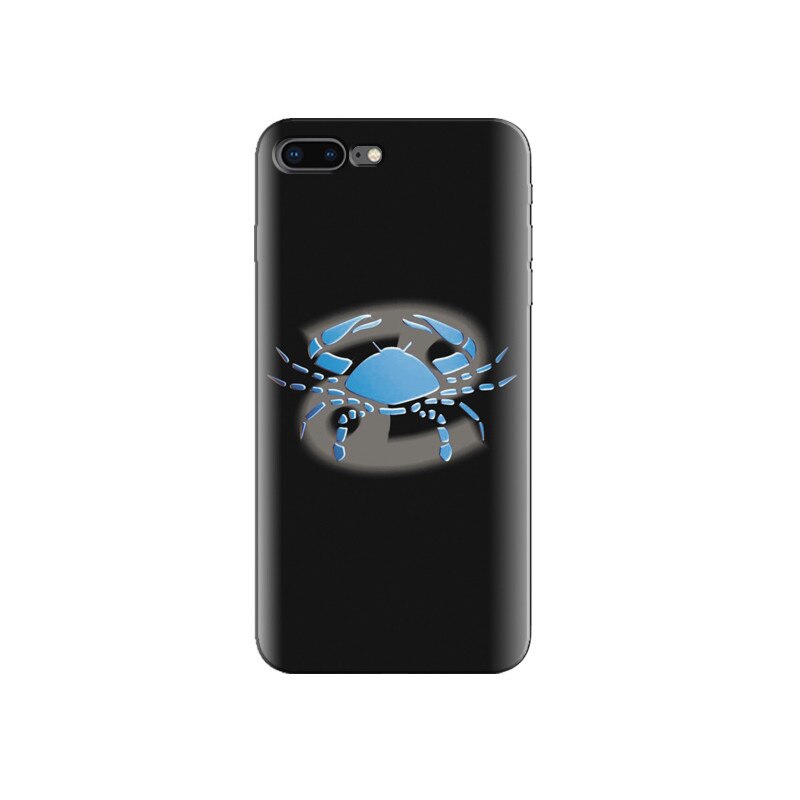 Husa Iphone 7 Plus Cancer Zodiac With Black Background