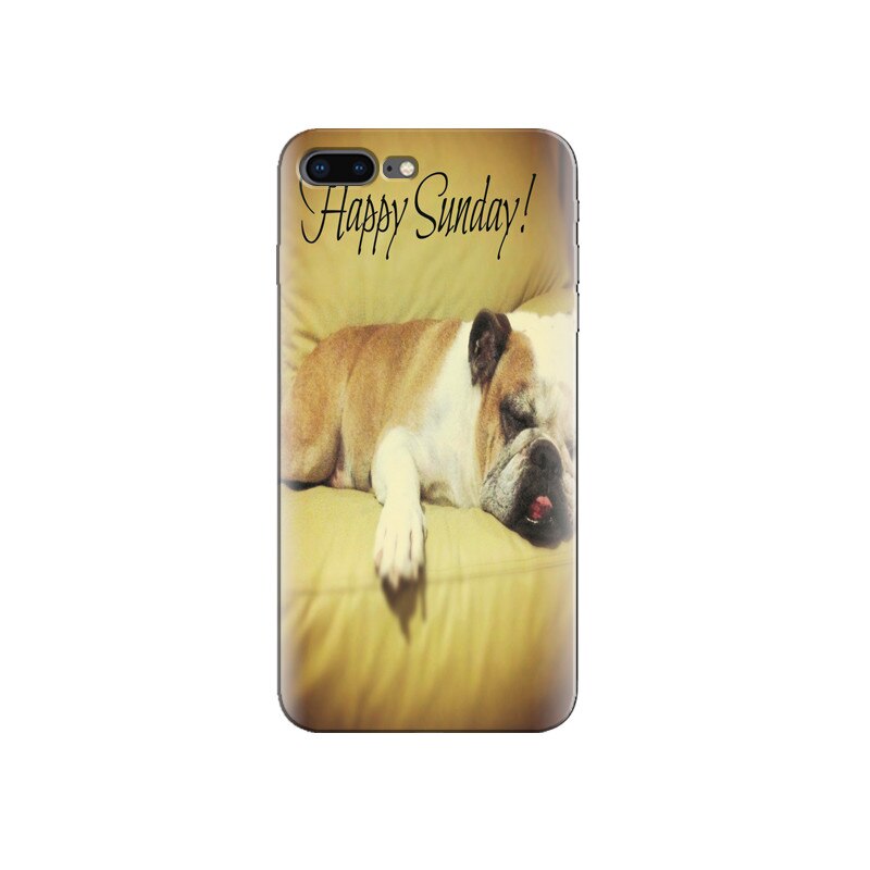 Husa Iphone 8 plus Dog Sleeping On Sofa At Sunday