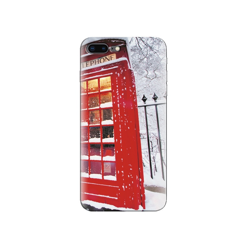 Husa Iphone 7 Plus English Red Telephone Booth