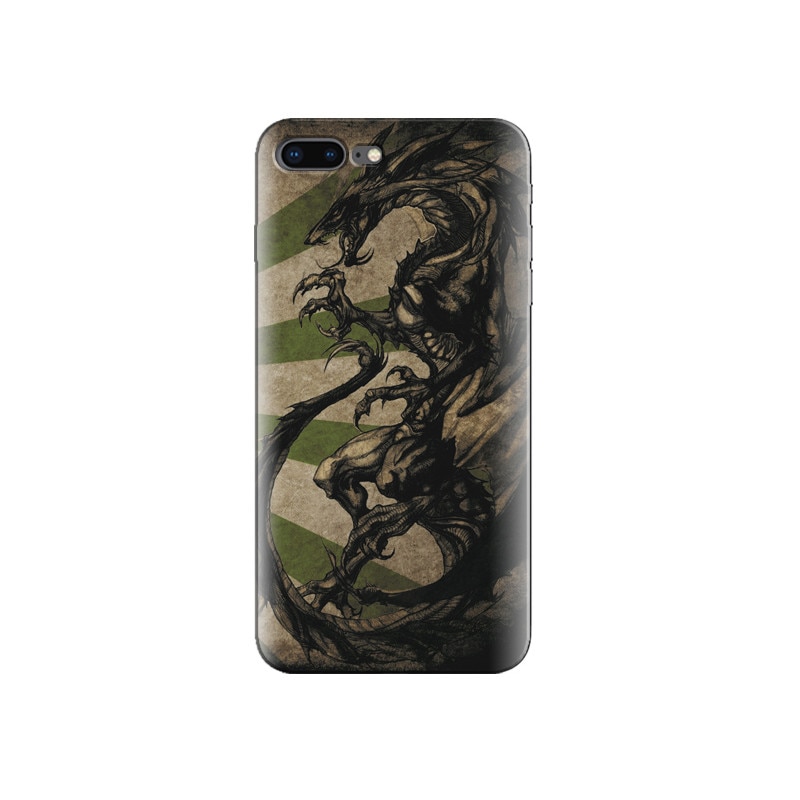 Husa Iphone 7 Plus Dragon Kanji Or Taito In Japanese