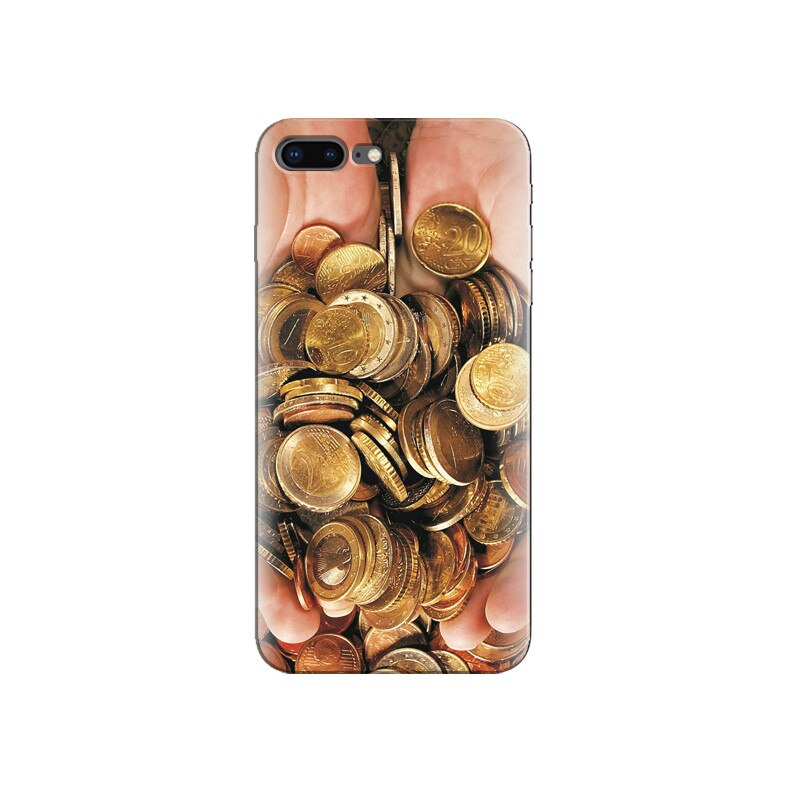 Husa Iphone 8 plus Euro Cent Coins