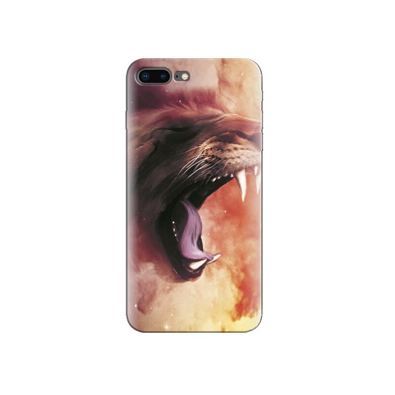 Husa Iphone 8 plus Dangerous Lion Art High Resolutions