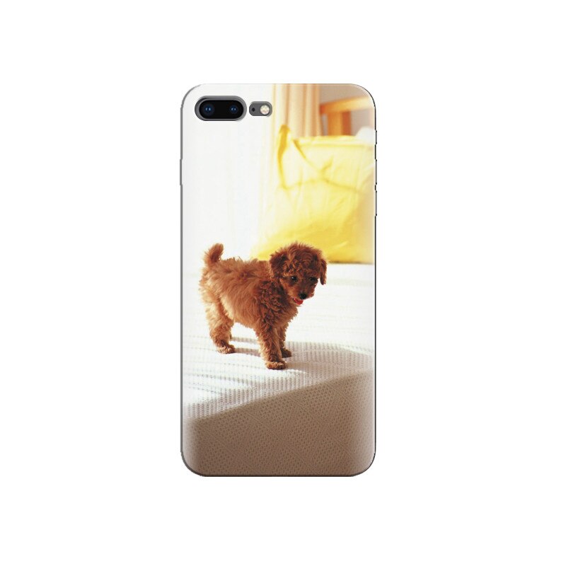 Husa Iphone 7 Plus Cute Dog Puppy On Bed Backgrounds