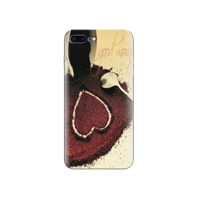 Husa Iphone 7 Plus Heart Shape Coffee At Morning