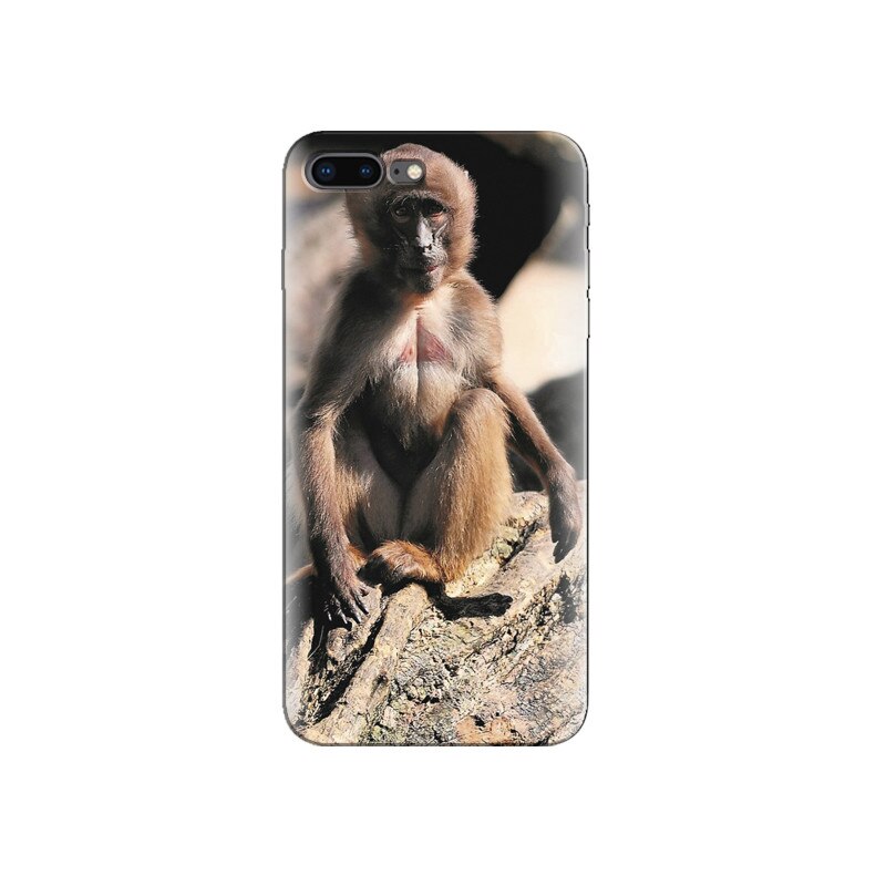 Husa Iphone 7 Plus Monkey Animal High Quality Real