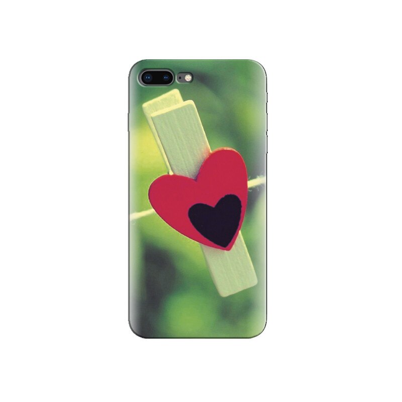 Husa Iphone 7 Plus Lovely Heart Sweets Background