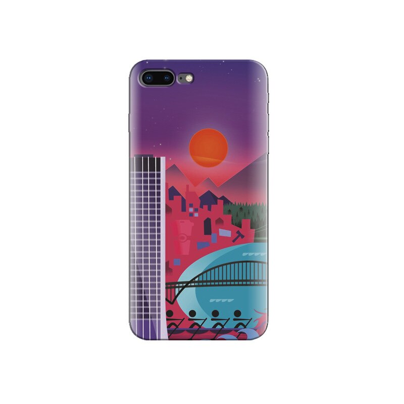 Husa Iphone 7 Plus Minimalism City Z9