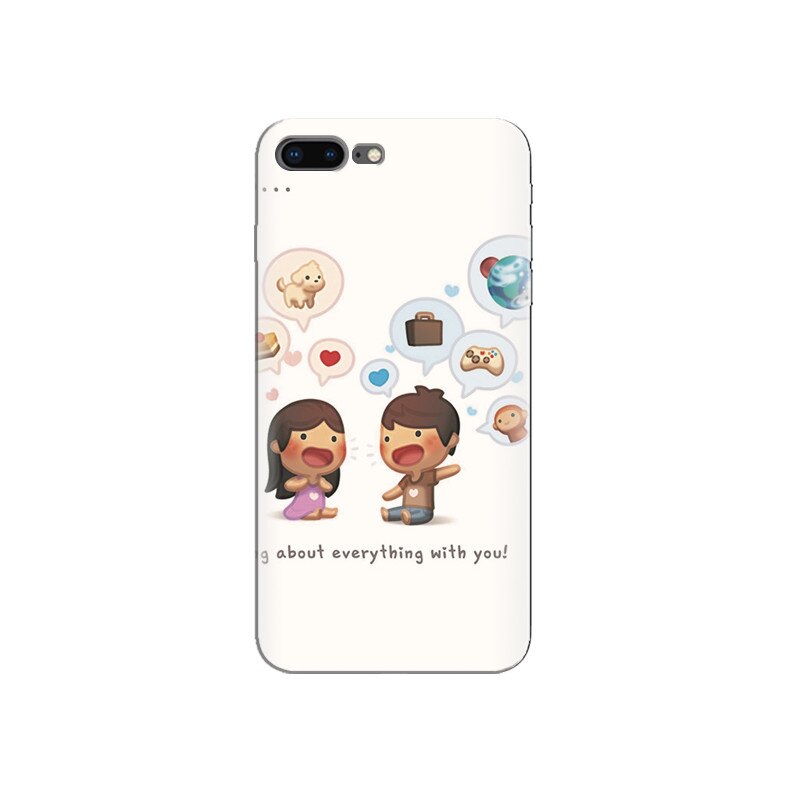 Husa Iphone 7 Plus Love Is Talking About Everything With You
